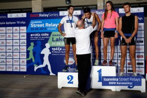 Απονομές Ioannina Street Relays 2014